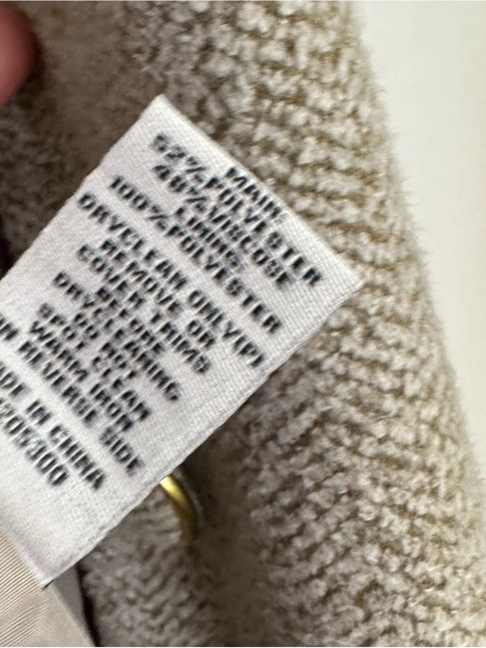 Estelle Plus Size Herringbone Coat 4X Neutral Longline Jacket Classic Chic Beige - Picture 9 of 10